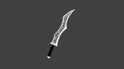 Katarina sword from league of legends 3D model