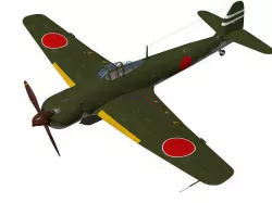 Kawasaki Ki119 3D model