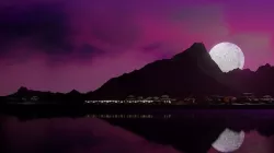Landscape Low-poly 3D model