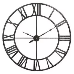 Large Outdoor Garden Wall Clock Roman Numerals 3D model