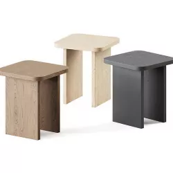 LArt Side Table Fomu design 3D model