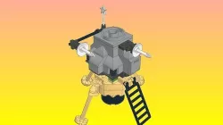 Lego Lunar module LM-11 Model 511 3D model