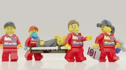 Lego paramedics squad 3D model