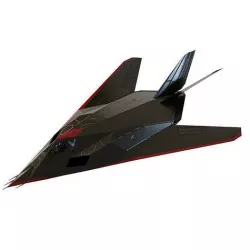 Lockheed F-117 Nighthawk stealth bomber Low-poly 3D model
