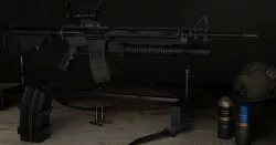 M4A4 and other Low-poly 3D model