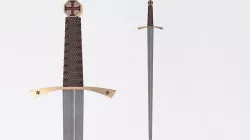 Medieval Templar Knight Crusader Sword 3D model Game Ready Low-poly 3D model