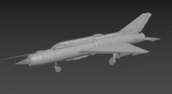 MiG 21 3D model