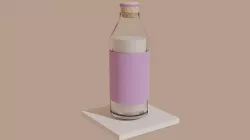 Milk Glass 1 3D model