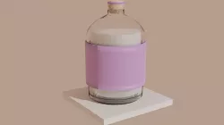 Milk Glass 1 Deluxe Size 3D model