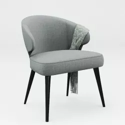 Minotti DINING lITTLE  Armchair 3D model