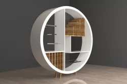 Modern bookcase  3D model