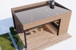 Modern garden module 3 3D model