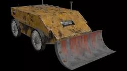 off-road vehicle Low-poly 3D model