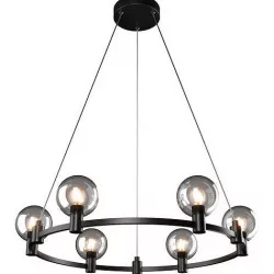 Pendant lamp Loft 6 lamps 3D model