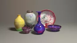 Porcelain pottery jun porcelain model -B 3D model