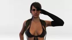 Quiet Nude Metal Gear Solid Low-poly 3D model