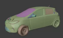 Renault Zoe 3D model