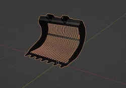 Ribble bucket CW 3D model