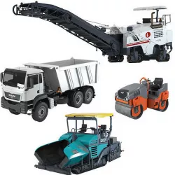 Road Construction Equipment 3D model
