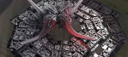 Robot Dino Spine Architecture 3D model