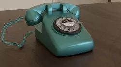 Rotary Phone 3D model