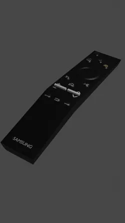 samsung remote controller  Low-poly 3D model