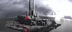Sci Fi Energy reactor plant city 3D model