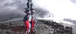 Sci Fi Skeleton towers 6 3D model