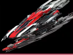Sci Fi Spaceship Space Ship Sci-Fi Futuristic Vehicle Air Craft 3D model