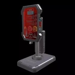 Scifi Computer Low-poly 3D model