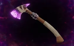 Shadow Axe - Elemental Axe - Model 01 Low-poly 3D model