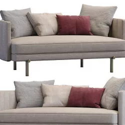 Sofa Torii By Minotti 3D model