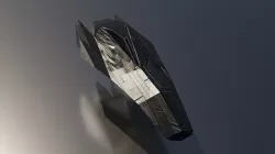 Space Ship Ver 1 Low-poly 3D model