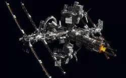 Space station 3D model