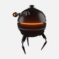 Sphere-O-Bot Low-poly 3D model
