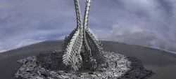 Spiral Spin Tower 3D model