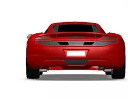 SPORTS CAR McLaren MP-12C 3D model