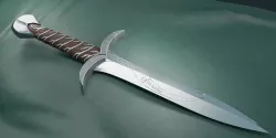 Sword Sting from Hobbit Low-poly 3D model
