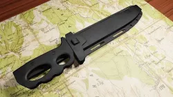Tactical Knife Low-poly 3D model