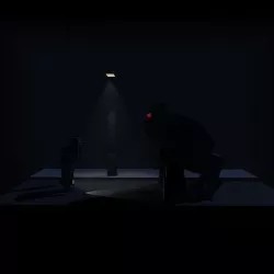 THE MONSTER Low-poly 3D model