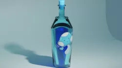 Tiny Mushi Shrink Potion 3D model