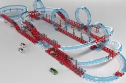 toy track constructor 3D model