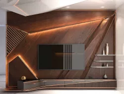 TV Unit    TV Wall 3D model