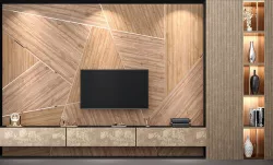 TV wall 3D model