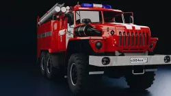 Ural 4320 3D model