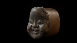 3d Scanned Carved Face  3D model