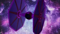 3D Star Wars starship 3D Model Low-poly 3D model