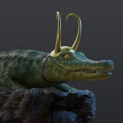 Alligator Loki 3D model