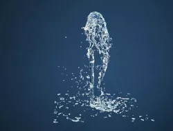 animated little fountain 3D model