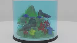 Aquarium 3D model
